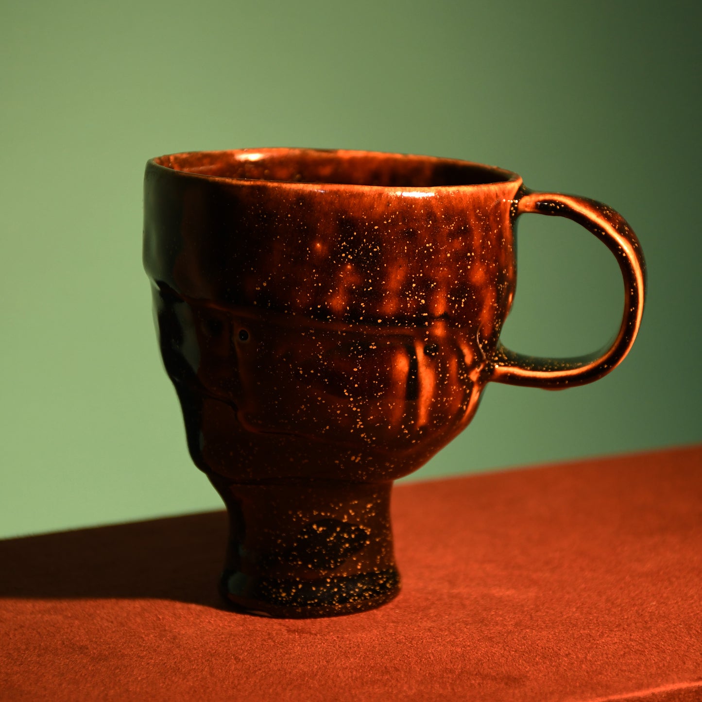 HANDBUILT MUG | BROWN |