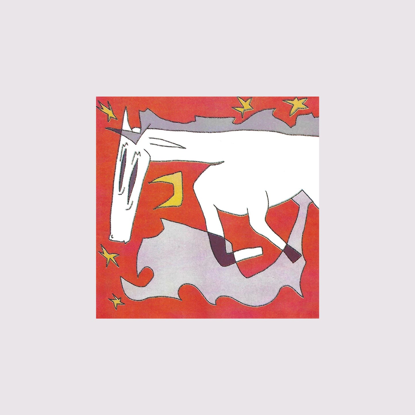 WHITE HORSE RISO POSTER