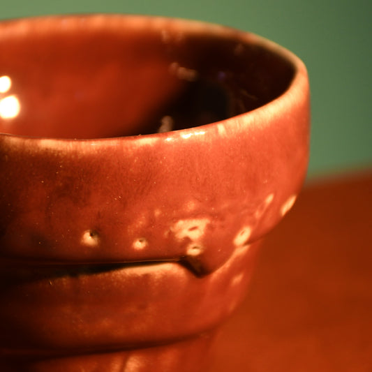 HANDBUILT MUG | DARK RED |